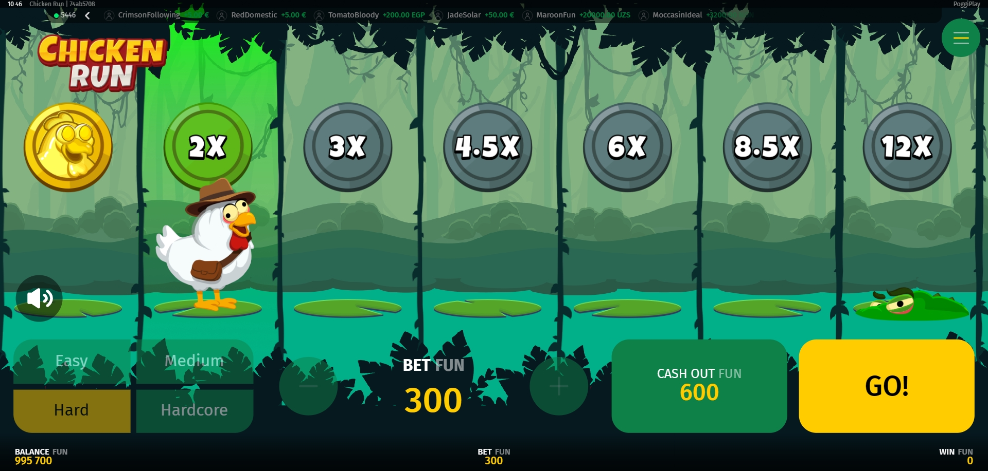 Курячий забіг після кількох етапів